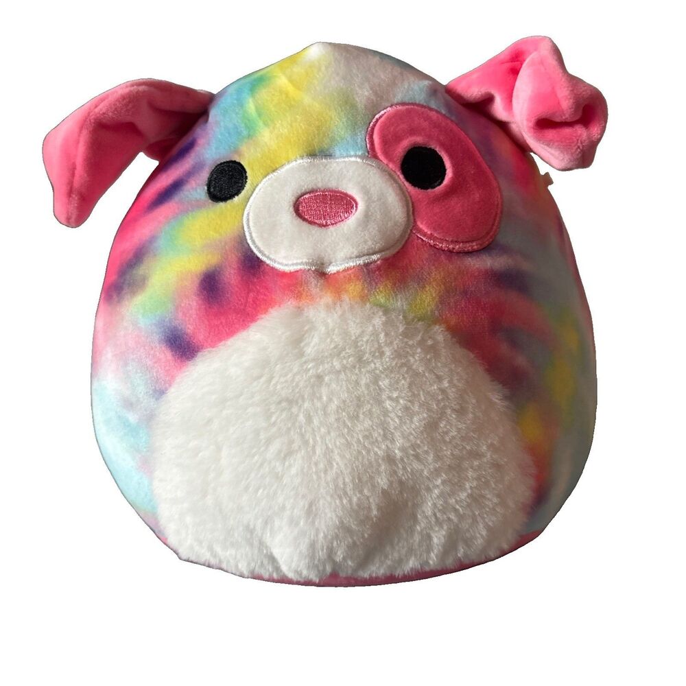 Squishmallow Rainbow Galaxy Shena Puppy Dog -Kelly’s Toys- Stuffed Animal/Pillow